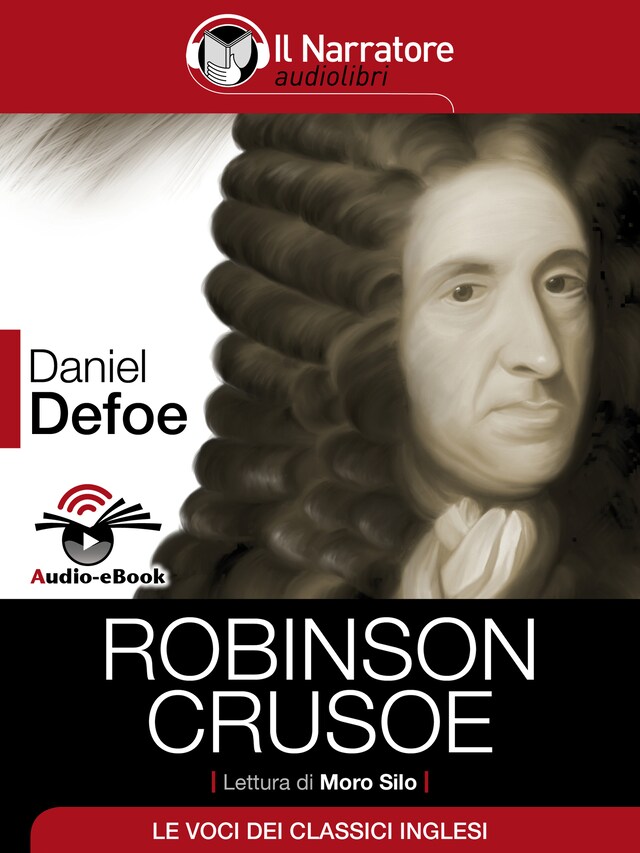 Book cover for Robinson Crusoe (Audio-eBook)