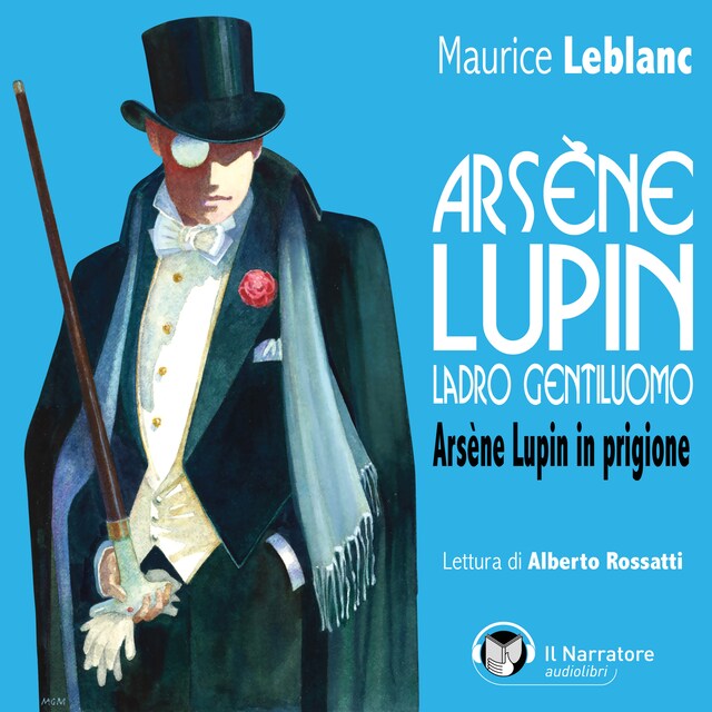 Boekomslag van Arsène Lupin, ladro gentiluomo. Arsène Lupin in prigione