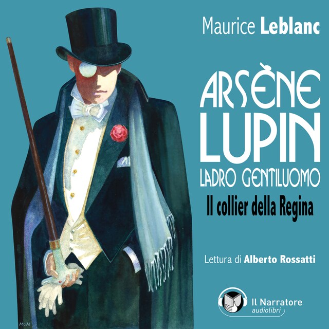 Kirjankansi teokselle Arsène Lupin, ladro gentiluomo. Il collier della Regina
