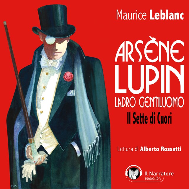 Bogomslag for Arsène Lupin, ladro gentiluomo. Il sette di cuori