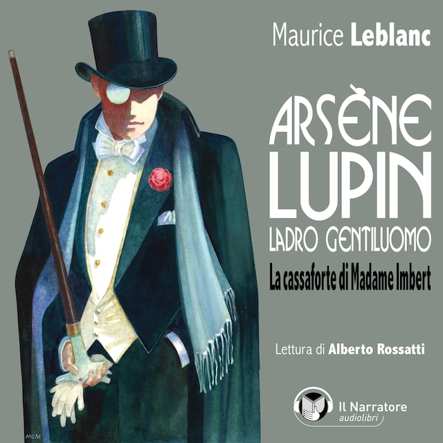 Book cover for Arsène Lupin, ladro gentiluomo. La cassaforte di Madame Imbert
