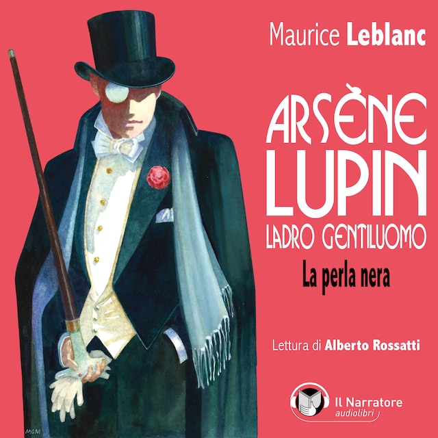 Book cover for Arsène Lupin, ladro gentiluomo. La perla nera