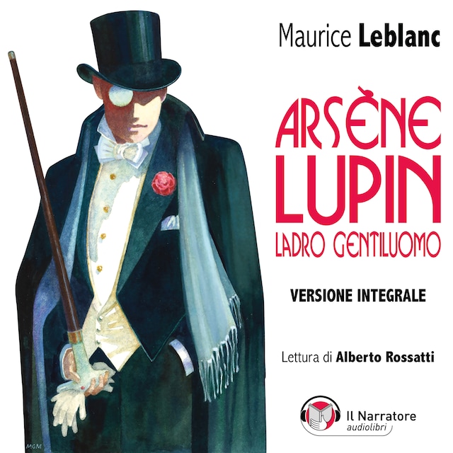 Book cover for Arsène Lupin, ladro gentiluomo. Versione integrale