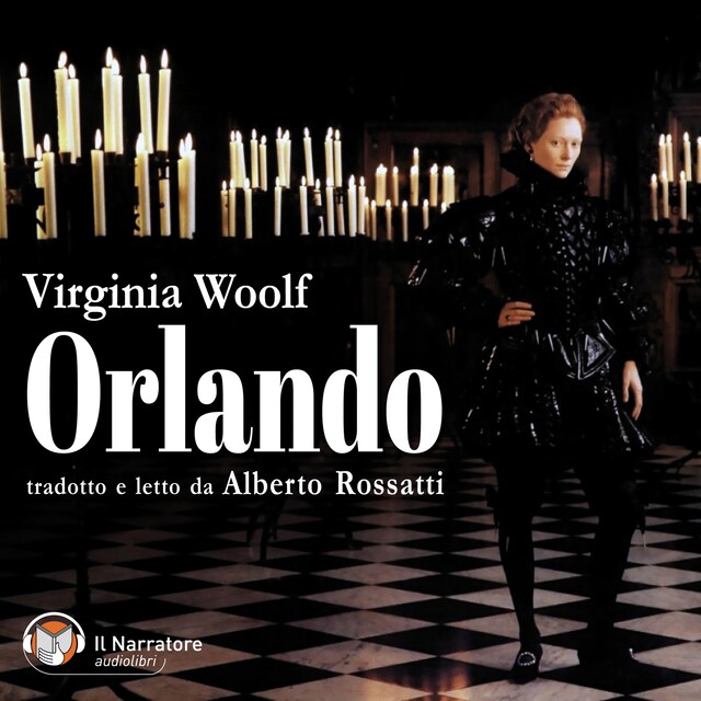 Kirjankansi teokselle Virginia Woolf - Orlando