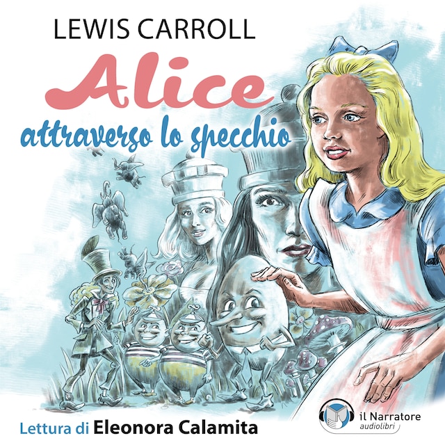 Book cover for Alice attraverso lo specchio