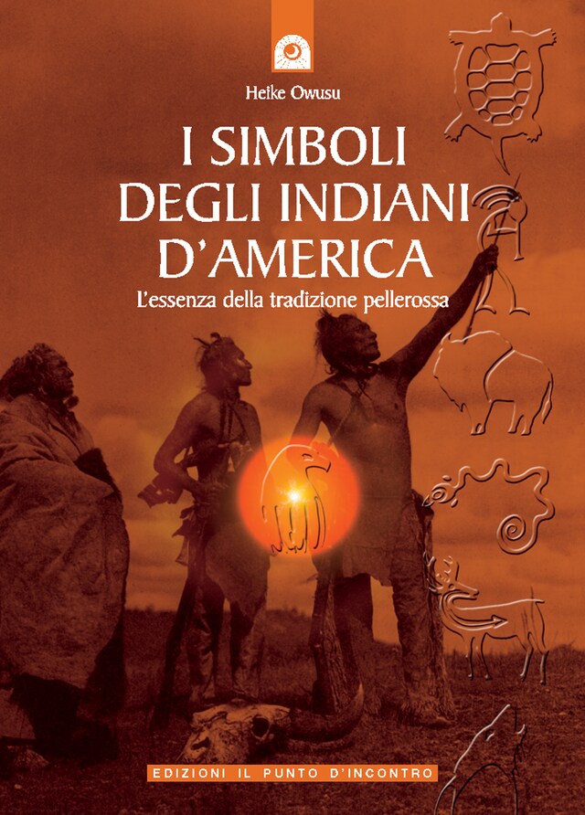 Kirjankansi teokselle I simboli degli Indiani d'America