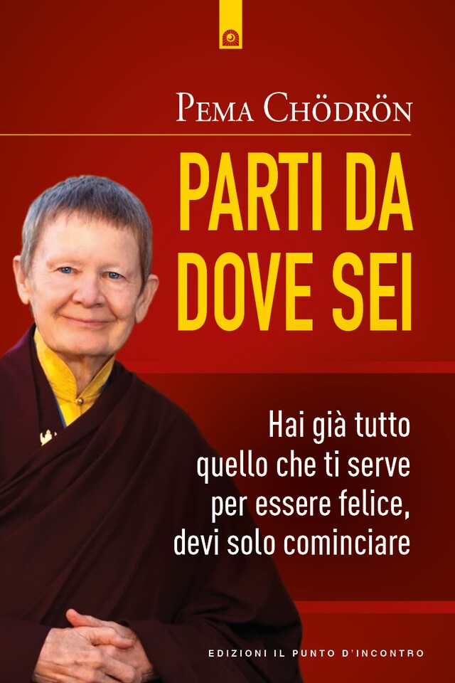 Portada de libro para Parti da dove sei