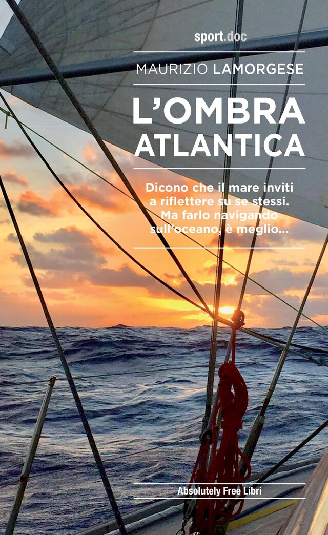 Book cover for L'ombra atlantica