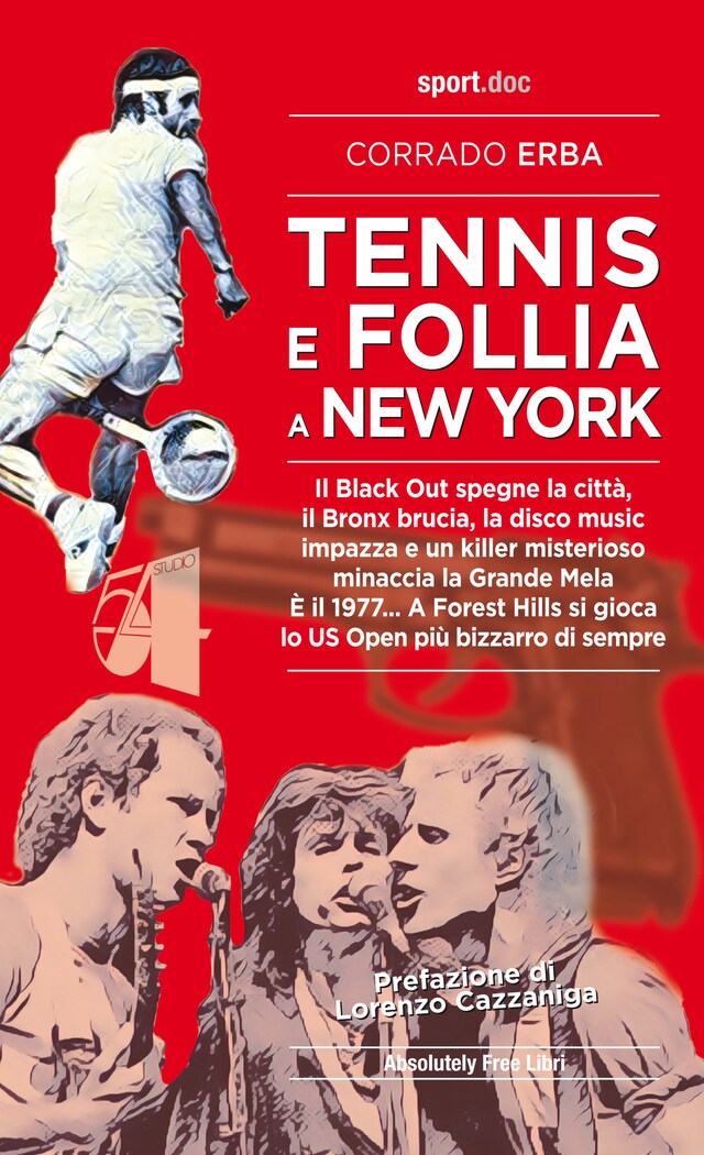 Buchcover für Tennis & Follia a New York