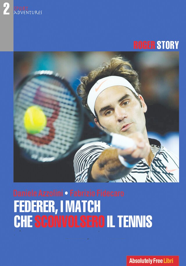 Copertina del libro per Federer, i match che sconvolsero il tennis