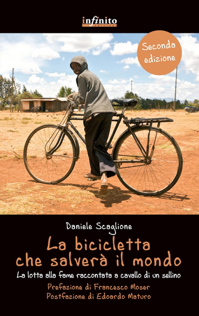Couverture de livre pour La bicicletta che salverà il mondo
