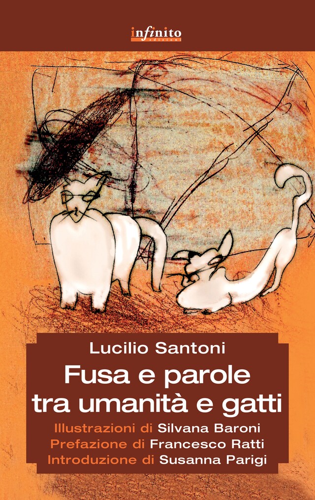 Portada de libro para Fusa e parole  tra umanità e gatti