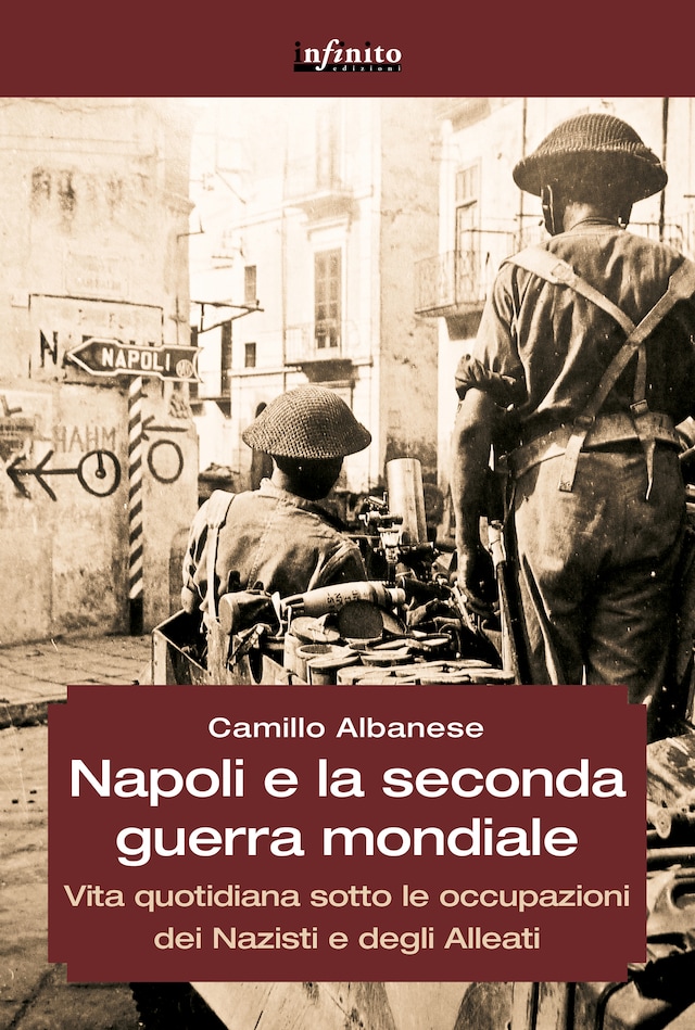 Kirjankansi teokselle Napoli e la seconda guerra mondiale