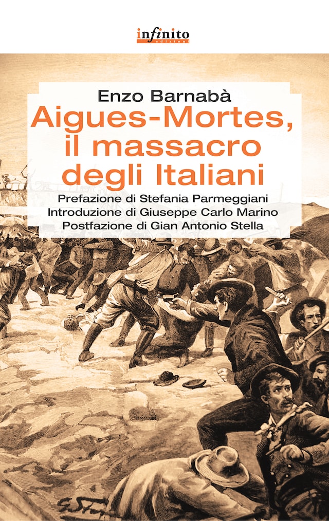 Copertina del libro per Aigues-Mortes, il massacro degli italiani