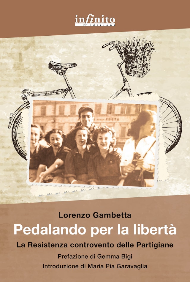 Book cover for Pedalando per la libertà