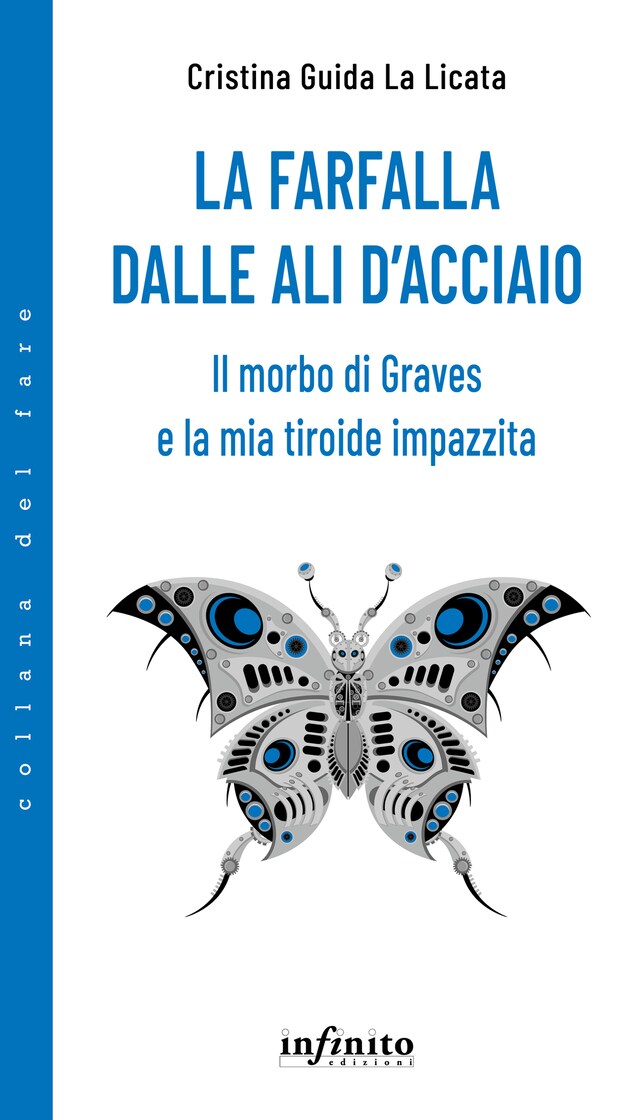 Book cover for La farfalla dalle ali d’acciaio