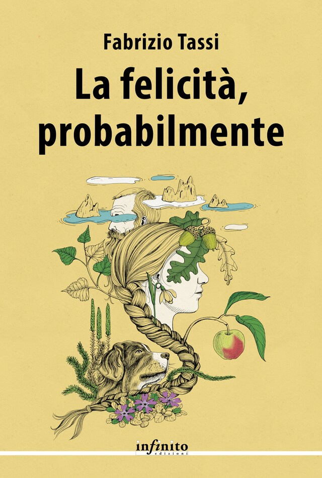 Book cover for La felicità, probabilmente