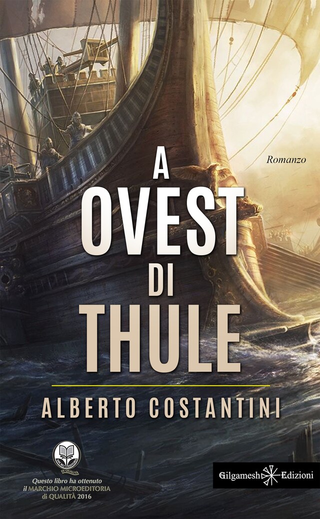 Copertina del libro per A Ovest di Thule