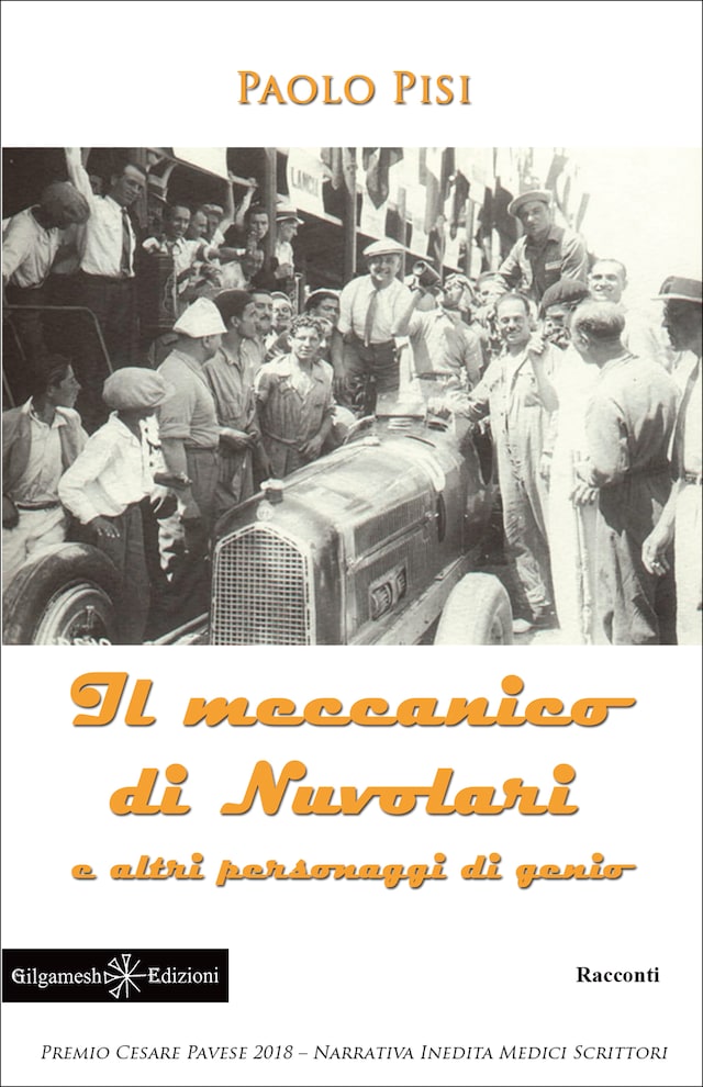 Couverture de livre pour Il meccanico di Nuvolari e altri personaggi di genio