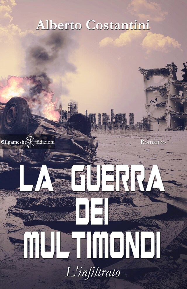 Portada de libro para La guerra dei multimondi