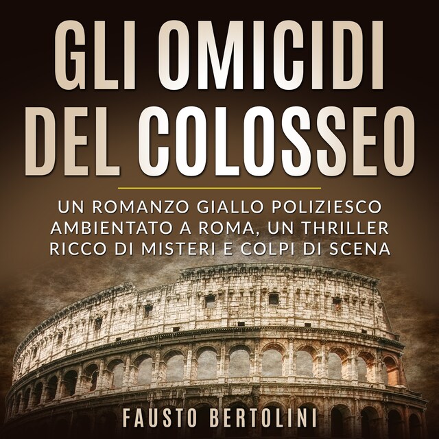 Copertina del libro per Gli omicidi del Colosseo