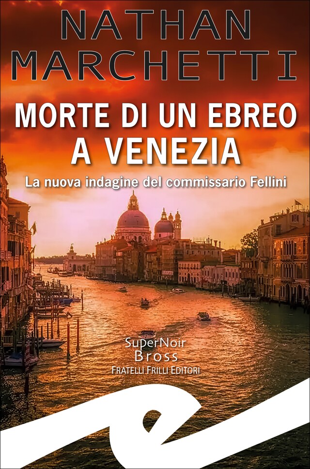 Kirjankansi teokselle Morte di un ebreo a Venezia