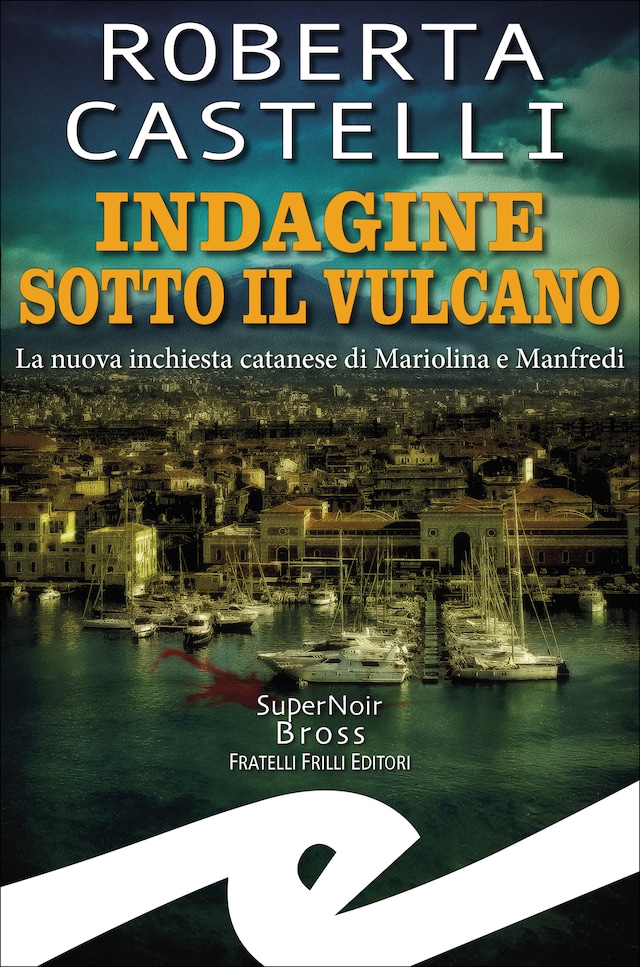 Book cover for Indagine sotto il vulcano