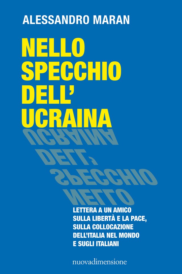 Kirjankansi teokselle Nello specchio dell'Ucraina