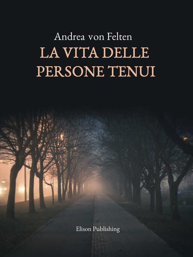 Book cover for La vita delle persone tenui