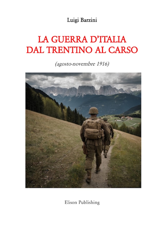 Book cover for La guerra d'Italia dal Trentino al Carso