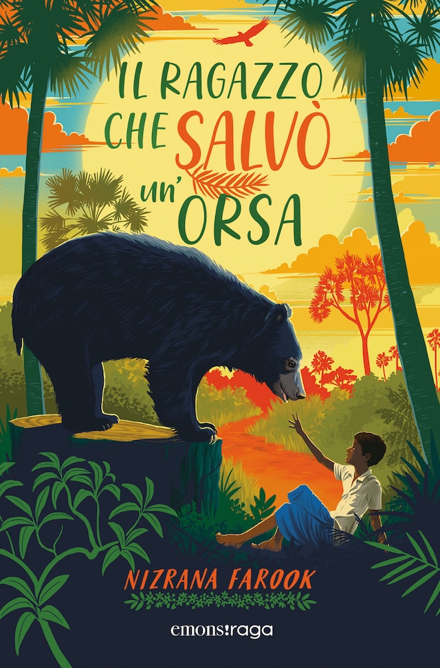 Book cover for Il ragazzo che salvò un'orsa