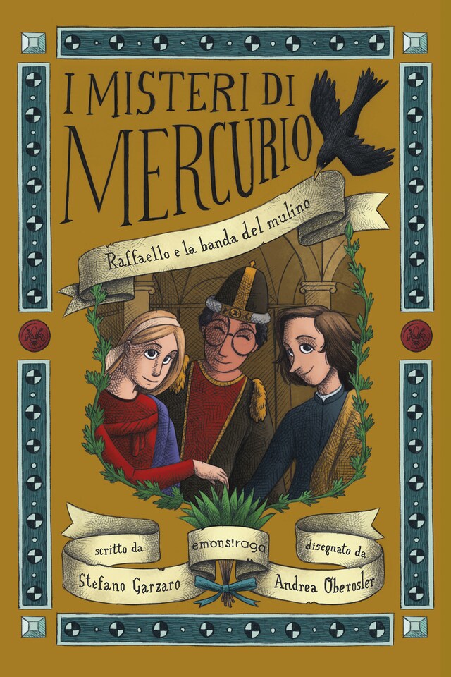 Copertina del libro per Raffaello e la banda del mulino