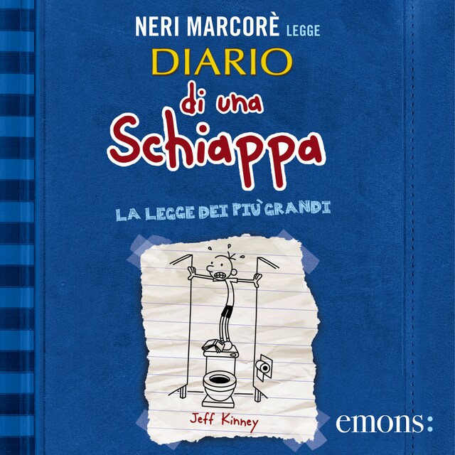 Book cover for Diario di una schiappa 2