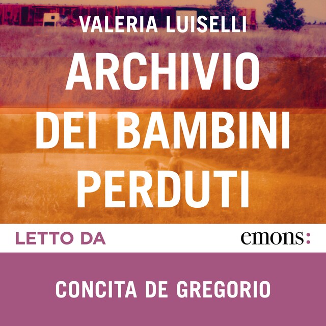 Book cover for Archivio dei bambini perduti