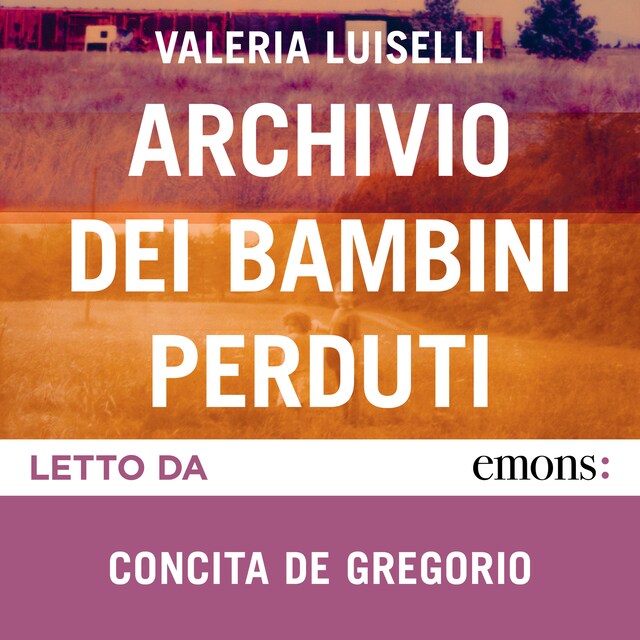 Buchcover für Archivio dei bambini perduti