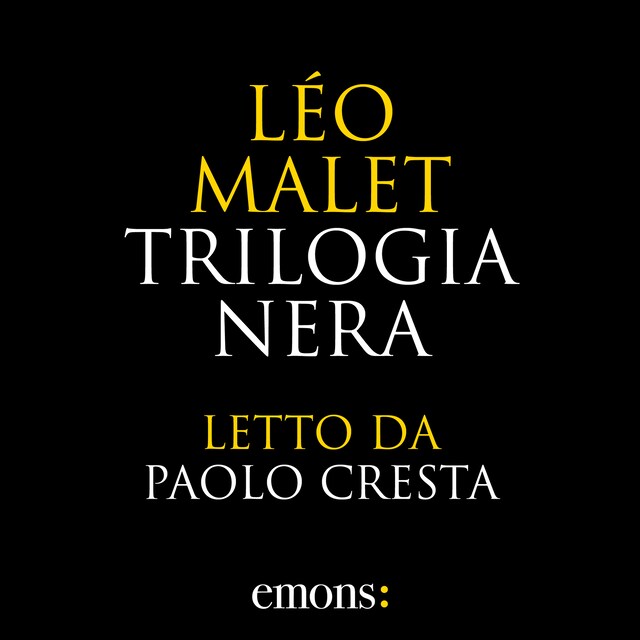 Book cover for Trilogia nera