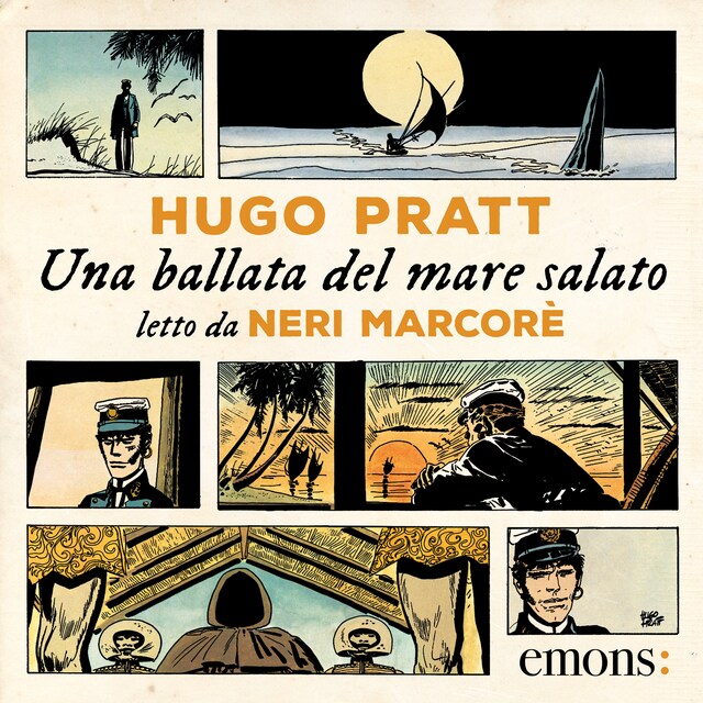 Couverture de livre pour Una ballata del mare salato