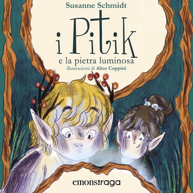 Portada de libro para I Pitik e la pietra luminosa