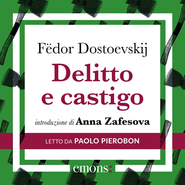 Copertina del libro per Delitto e Castigo