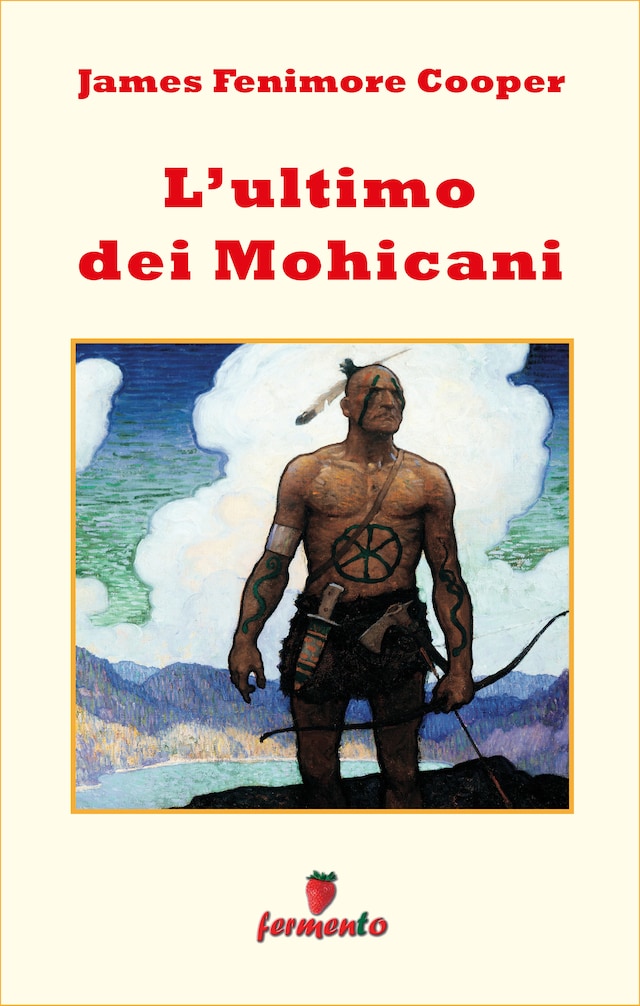 Kirjankansi teokselle L'ultimo dei Mohicani