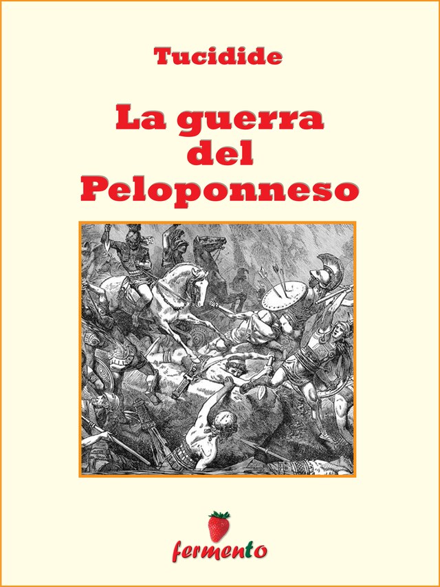 Kirjankansi teokselle La guerra del Peloponneso