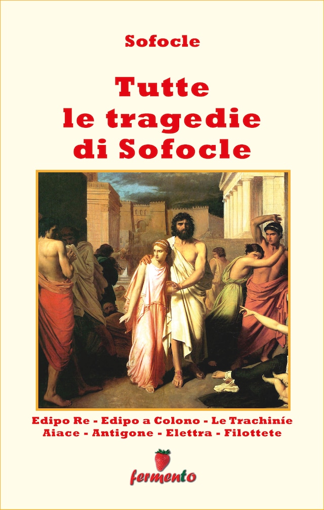 Boekomslag van Tutte le tragedie di Sofocle - in italiano