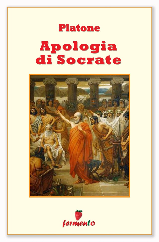 Okładka książki dla Apologia di Socrate - in italiano