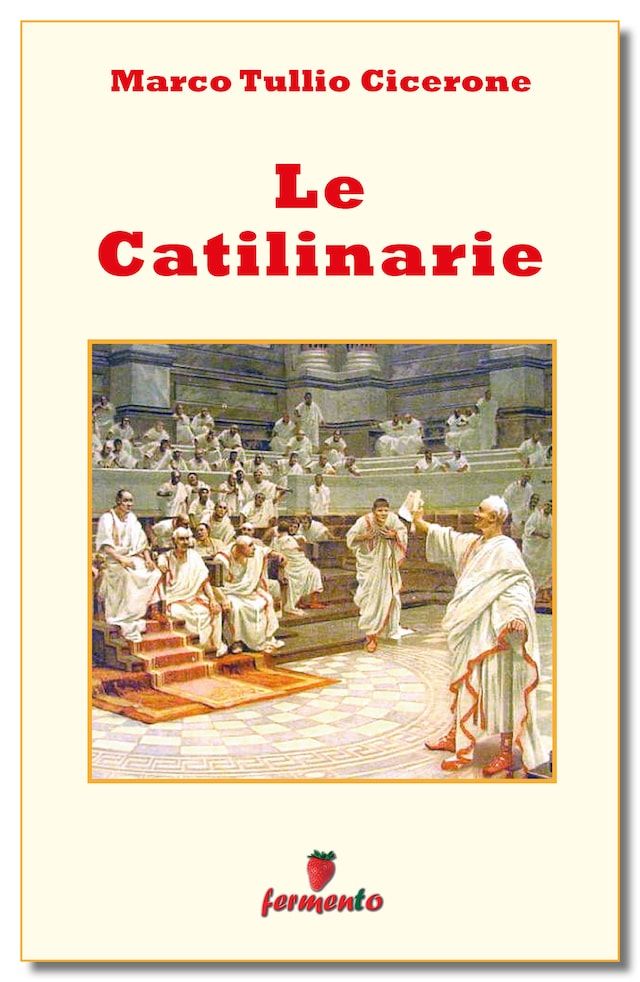 Buchcover für Le catilinarie - testo in italiano