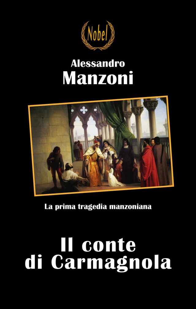 Book cover for Il conte di Carmagnola