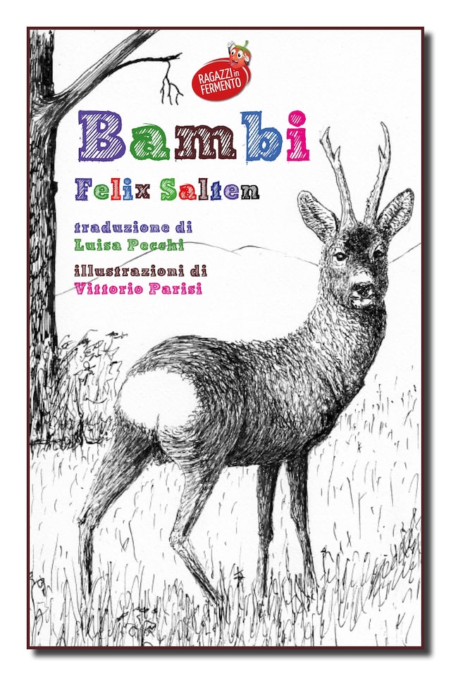 Buchcover für Bambi - con illustrazioni originali