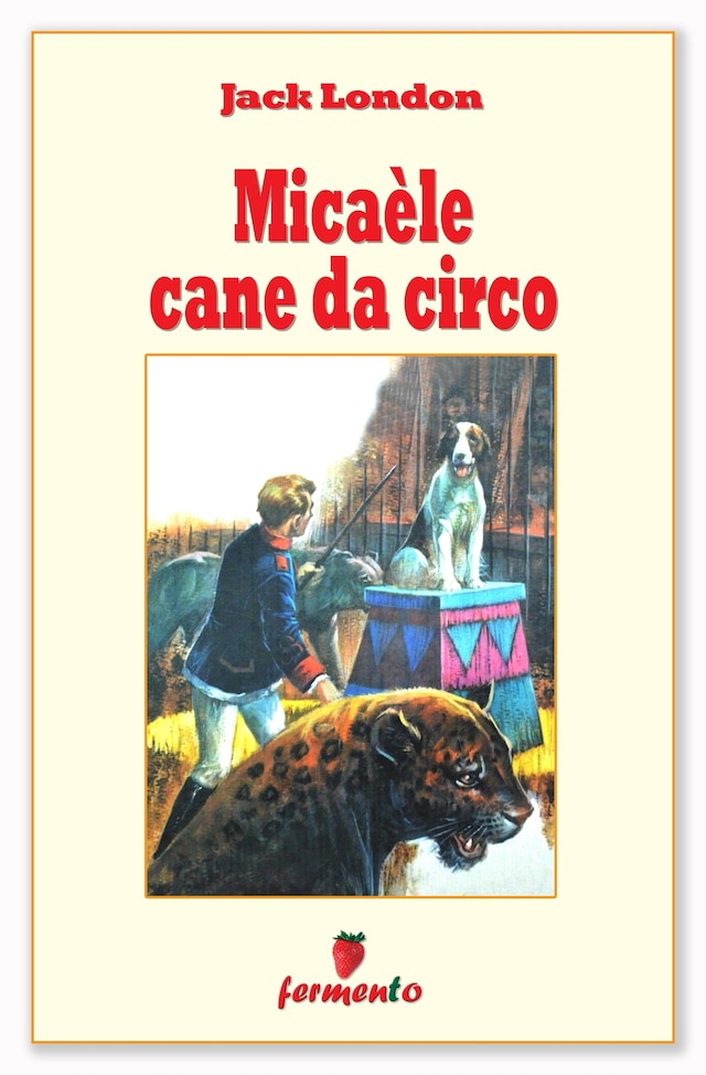 Copertina del libro per Micaèle cane da circo