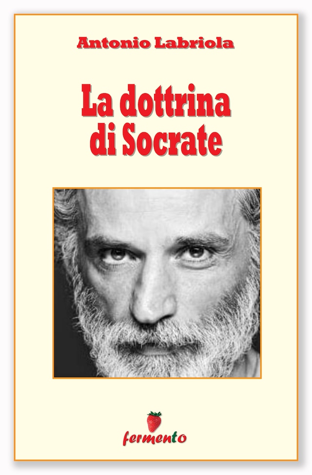 Book cover for La dottrina di Socrate