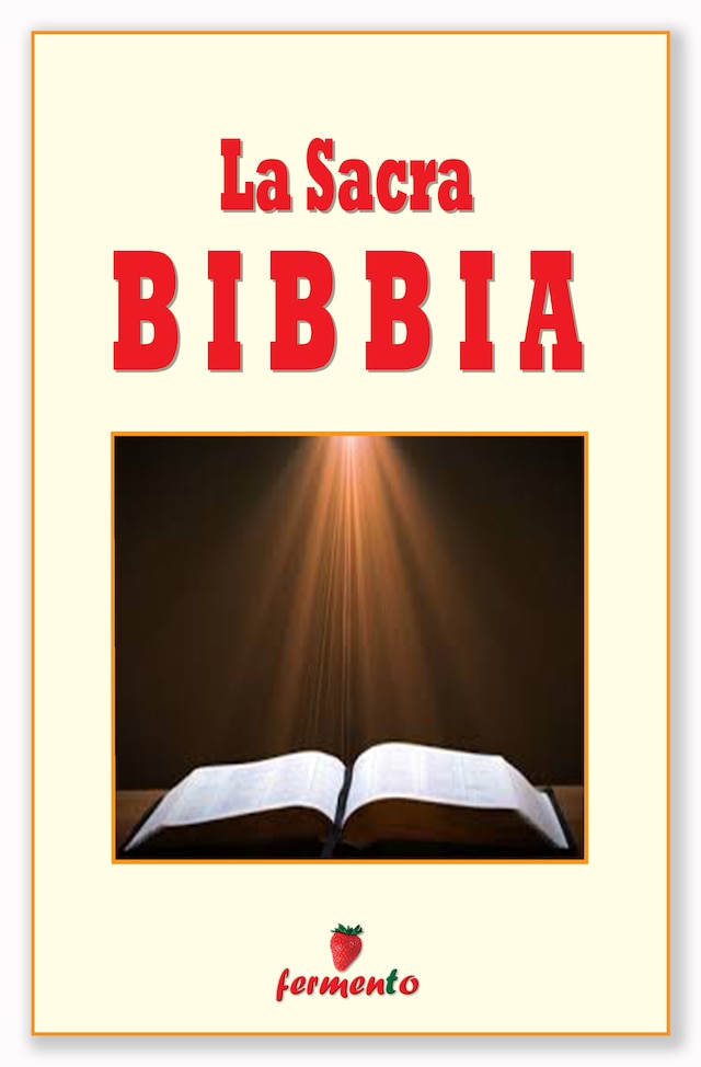 Book cover for La sacra Bibbia