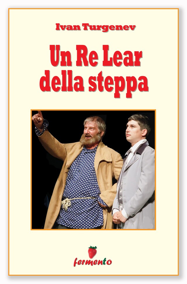 Book cover for Un Re Lear della steppa